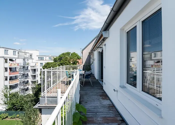 Apartment Roof With Terrace, Parking And Ac Vienna